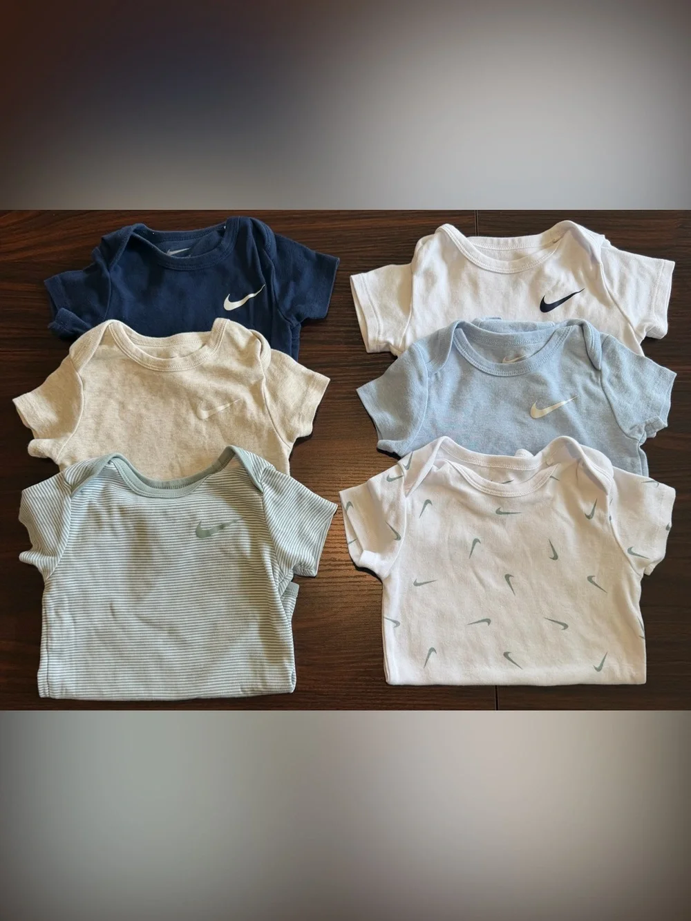 24m Set of 6 Nike Baby Bodysuits (Onesie)
